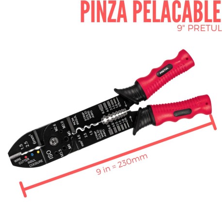 Pinza Pelacable 9" Pretul