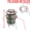 Pulsador Metálico Chasis Corto