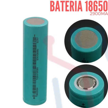 Bateria Litio-Ion 18650 2900mAh Industrial