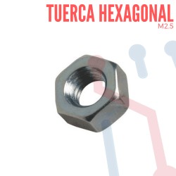Tuerca Hexagonal M2.5 (4 PCS)