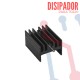 Disipador de Calor en Aluminio para Transistor