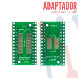 Adaptador SSOP4-0.65MM y SOP4-1.27MM