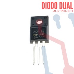 Diodo Dual MURF2040CT 20A /400V