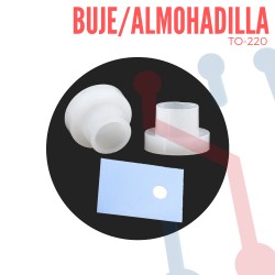 Buje y Almohadilla TO-220