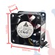 Ventilador Turbo 12V 60x60x38mm