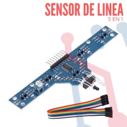 Sensor de Lí­nea (5 en 1)