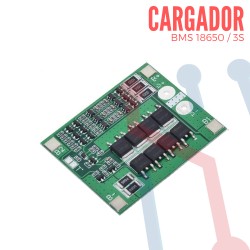 Cargador BMS 18650 3S 25A