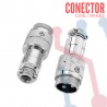 Conector Aéreo GX16 de 3 Pines