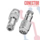 Conector Aviación GX16 de 3 Pines