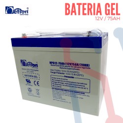 Batería Gel Recargable 12V 75Ah