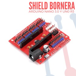 Shield I/O Para Arduino Nano 3.0 y Uno R3