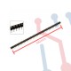 Header hembra Redondo 2.54mm x 40 pines