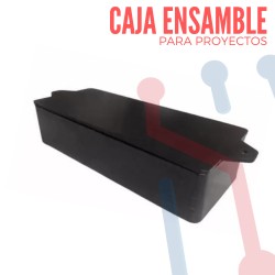 Caja de Ensamble Negra 198x100x66mm