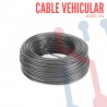 Cable Vehicular AWG 24 Gris X Metro