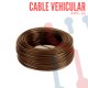 Cable Vehicular AWG 24 Cafe X Metro