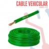 Cable Vehicular AWG 22 Verde X Metro
