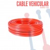 Cable Vehicular AWG 22 Naranja X Metro