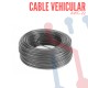 Cable Vehicular AWG 22 Gris X Metro