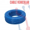 Cable Vehicular AWG 20 Azúl X Metro