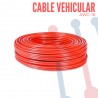 Cable Vehicular AWG 16 Rojo X Metro