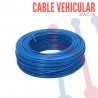 Cable Vehicular AWG 16 Azul X Metro