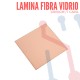 Lamina Virgen en Fibra de Vidrio 10x10 cm