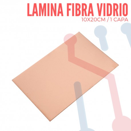 Lamina Virgen en Fibra de Vidrio 10x20cm