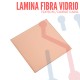 Lamina Virgen en Fibra de Vidrio 15x15cm Doble Capa