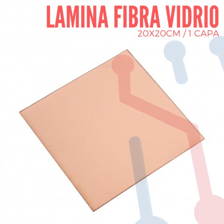 Lamina Virgen en Fibra de Vidrio 20x20cm