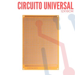Circuito Impreso Universal 12X18cm