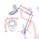 Lámpara articulada con lupa ZD-129A LED