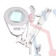 Lámpara articulada con lupa ZD-129A LED