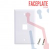 Faceplate para Jack RJ45