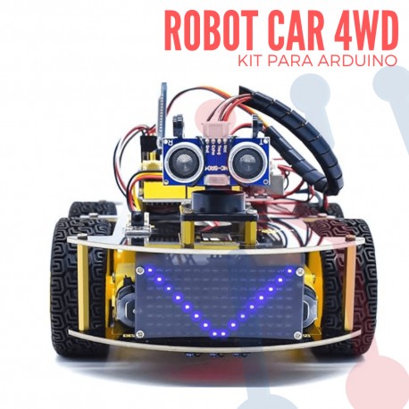 Robot 4WD V2.0 para Arduino
