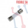 Fusible Corto en Vidrio 20x5mm 5A