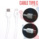 Cable USB A USB Tipo C 2 Metros