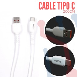 Cable USB A USB Tipo C 2 Metros