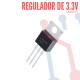 Regulador de Voltaje 3.3V/800mA (LM1117T)