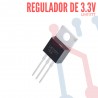 Regulador de Voltaje 3.3V/800mA (LM1117T)