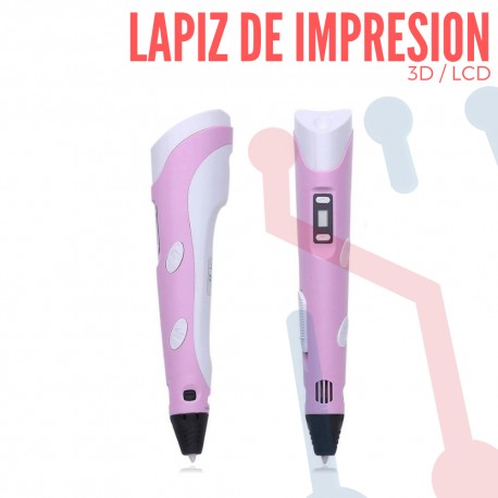 Lápiz de impresión 3D Rosado