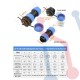 Conector IP68 SP17-3P
