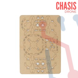 Chasis de Madera para Drone