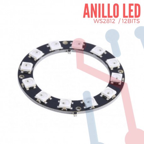 Anillo LED RGB WS2812 (12BIT)