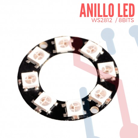 Anillo LED RGB WS2812 (8BIT)