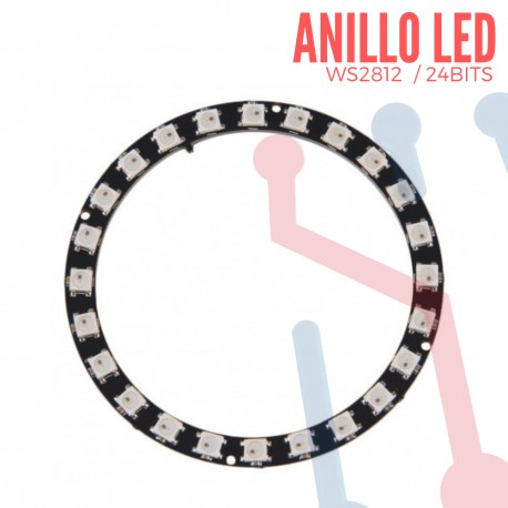 Anillo LED RGB WS2812 (24BIT)