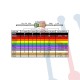 Kit de Bobinas 12 Valores 120PCS