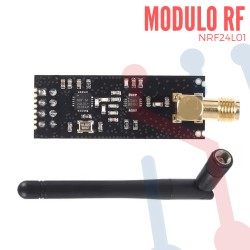 Módulo Radiofrecuencia NRF24L01 Antena