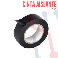 Cinta Aislante Color Negro