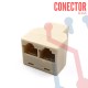 Conector Divisor RJ45