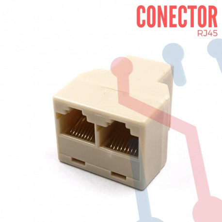 Conector Divisor RJ45